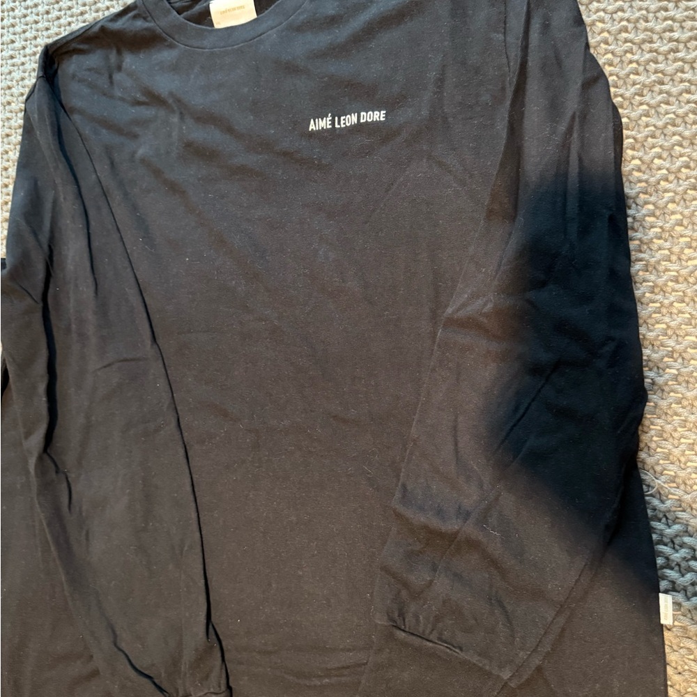 Aime Leon Dore Black Long Sleeve Tee